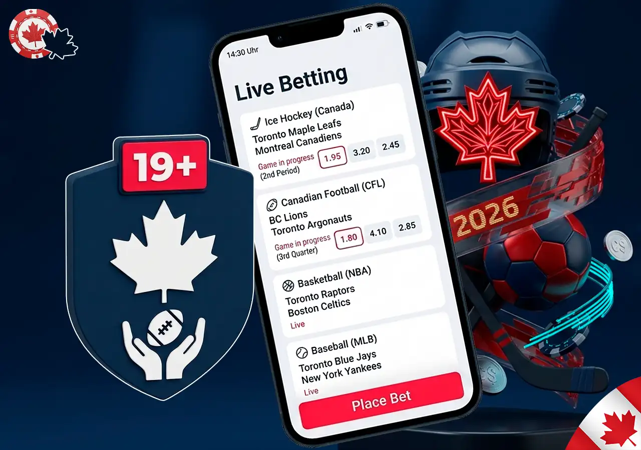 Responsible gambling tools, deposit limits, and 19+ age restriction in Canada.